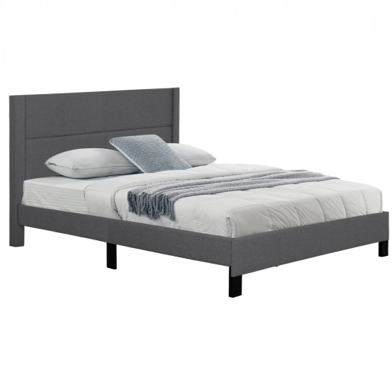 ΚΡΕΒΑΤΙ TRILLOP HM666.12 ΓΚΡΙ ΥΦΑΣΜΑ ΓΙΑ ΣΤΡΩΜΑ 160X200εκ. ΚΡΕΒΑΤΙ TRILLOP HM666.12 ΓΚΡΙ ΥΦΑΣΜΑ ΓΙΑ ΣΤΡΩΜΑ 160X200εκ.