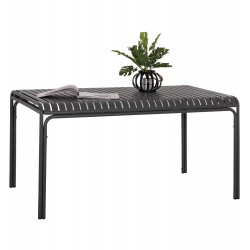 ΤΡΑΠΕΖΙ ΑΛΟΥΜΙΝΙΟΥ RACHEL HM6339.01 ΓΚΡΙ 150x80x75Υεκ.