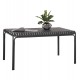 ΤΡΑΠΕΖΙ ΑΛΟΥΜΙΝΙΟΥ RACHEL HM6339.01 ΓΚΡΙ 150x80x75Υεκ. ΤΡΑΠΕΖΙ ΑΛΟΥΜΙΝΙΟΥ RACHEL HM6339.01 ΓΚΡΙ 150x80x75Υεκ.