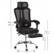 ΚΑΡΕΚΛΑ ΓΡΑΦΕΙΟΥ BARNET HM18258.01 ΜΑΥΡΟ MESH-ΜΑΥΡΟΣ ΣΚΕΛΕΤΟΣ NYLON 61x62x123Υ