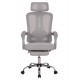 ΚΑΡΕΚΛΑ ΓΡΑΦΕΙΟΥ BARNET HM18258.02 ΓΚΡΙ MESH-ΓΚΡΙ ΣΚΕΛΕΤΟΣ NYLON 61x62x123Υ