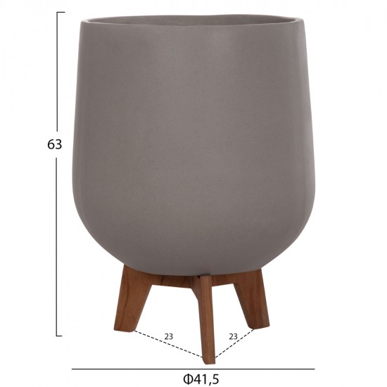 ΣΕΤ 3 ΓΛΑΣΤΡΕΣ ΜΕ TEAK ΒΑΣΕΙΣ TRYLL HM4681.03 FIBER CEMENT--ΓΚΡΙ ΣΕΤ 3 ΓΛΑΣΤΡΕΣ ΜΕ TEAK ΒΑΣΕΙΣ TRYLL HM4681.03 FIBER CEMENT--ΓΚΡΙ