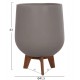 ΣΕΤ 3 ΓΛΑΣΤΡΕΣ ΜΕ TEAK ΒΑΣΕΙΣ TRYLL HM4681.03 FIBER CEMENT--ΓΚΡΙ ΣΕΤ 3 ΓΛΑΣΤΡΕΣ ΜΕ TEAK ΒΑΣΕΙΣ TRYLL HM4681.03 FIBER CEMENT--ΓΚΡΙ