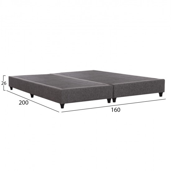 ΥΠΟΣΤΡΩΜΑ/ΚΡΕΒΑΤΙ KING-SIZE SIGGY HM21218 ΓΚΡΙ ΥΦΑΣΜΑ--ΓΙΑ 180x200εκ. ΥΠΟΣΤΡΩΜΑ/ΚΡΕΒΑΤΙ KING-SIZE SIGGY HM21218 ΓΚΡΙ ΥΦΑΣΜΑ--ΓΙΑ 180x200εκ.