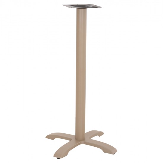 ΒΑΣΗ ΤΡΑΠΕΖΙΟΥ ΜΠΑΡ ΑΠΟ ΜΕΤΑΛΛΟ/ΜΑΝΤΕΜΙ HM417.25 ΚΑΠΟΥΤΣΙΝΟ 62x62x108Υεκ.