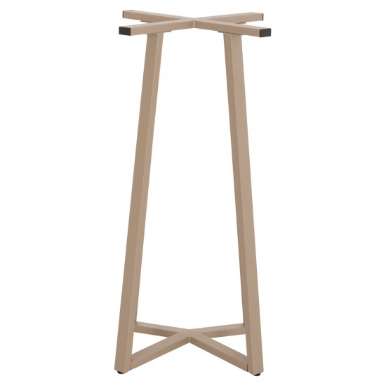 ΒΑΣΗ ΤΡΑΠΕΖΙΟΥ ΜΠΑΡ ΜΕΣΑΙΟΥ ΥΨΟΥΣ HM477.25 ΜΕΤΑΛΛΟ ΚΑΠΟΥΤΣΙΝΟ 50x50x90Υεκ.