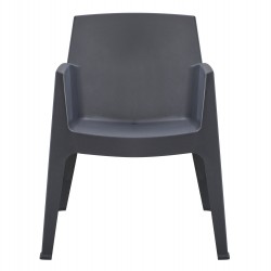 ΠΟΛΥΘΡΟΝΑ ΠΟΛΥΠΡΟΠΥΛΕΝΙΟΥ SLEEK HM6370.10 ΓΚΡΙ 57x56x82,5Υεκ.
