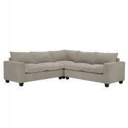 ΓΩΝΙΑΚΟΣ ΚΑΝΑΠΕΣ CALDER HM3286.03 ΜΠΕΖ ΥΦΑΣΜΑ 254x254x91Υεκ.