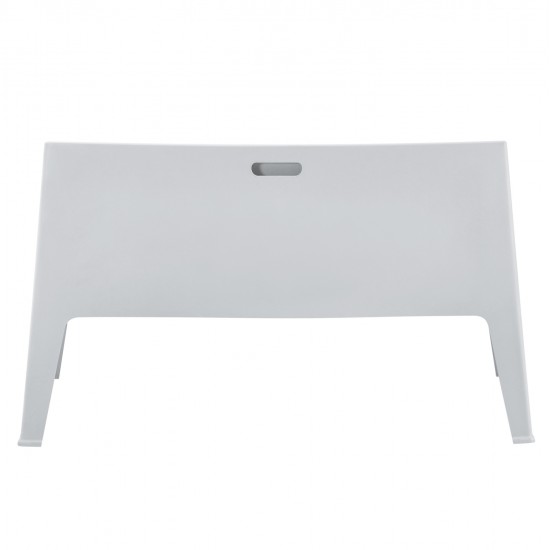 ΚΑΝΑΠΕΣ 2-ΘΕΣΙΟΣ ΠΟΛΥΠΡΟΠΥΛΕΝΙΟΥ SLEEK HM6366.01 ΧΡΩΜΑ ΛΕΥΚΟ 133x68x73Υεκ.