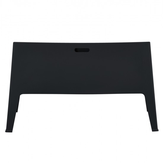 ΚΑΝΑΠΕΣ 2-ΘΕΣΙΟΣ ΠΟΛΥΠΡΟΠΥΛΕΝΙΟΥ SLEEK HM6366.02 ΧΡΩΜΑ ΜΑΥΡΟ 133x68x73Υεκ.