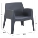 ΠΟΛΥΘΡΟΝΑ ΠΟΛΥΠΡΟΠΥΛΕΝΙΟΥ LOUNGE SLEEK HM6365.10 ΓΚΡΙ 62,5x48,5x73Υεκ. ΠΟΛΥΘΡΟΝΑ ΠΟΛΥΠΡΟΠΥΛΕΝΙΟΥ LOUNGE SLEEK HM6365.10 ΓΚΡΙ 62,5x48,5x73Υεκ.