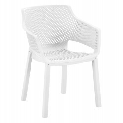 ΠΟΛΥΘΡΟΝΑ ΠΟΛΥΠΡΟΠΥΛΕΝΙΟΥ PEGGY HM6368.01 ΛΕΥΚΟ 60x55x79Υεκ