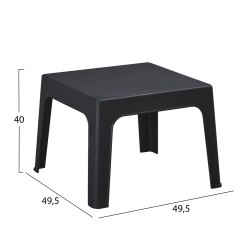 ΣΕΤ LOUNGE 3ΤΜΧ SLEEK HM21274.02 ΜΑΥΡΟ ΠΟΛΥΠΡΟΠΥΛΕΝΙΟ