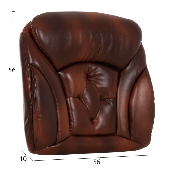 ΑΝΤΑΛΛΑΚΤΙΚO ΚΑΘΙΣΜΑ ΓΙΑ ΚΑΡΕΚΛΑ ΓΡΑΦΕΙΟΥ HM1099.09 ΚΑΦΕ PU 56x10x56εκ. ΑΝΤΑΛΛΑΚΤΙΚO ΚΑΘΙΣΜΑ ΓΙΑ ΚΑΡΕΚΛΑ ΓΡΑΦΕΙΟΥ HM1099.09 ΚΑΦΕ PU 56x10x56εκ.