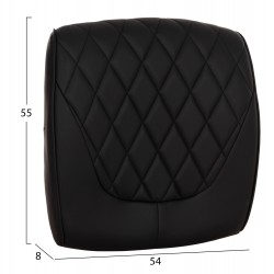 ΑΝΤΑΛΛΑΚΤΙΚO ΚΑΘΙΣΜΑ ΓΙΑ ΚΑΡΕΚΛΑ ΓΡΑΦΕΙΟΥ HM1098.01 ΜΑΥΡΟ PU 54x8x55εκ. ΑΝΤΑΛΛΑΚΤΙΚO ΚΑΘΙΣΜΑ ΓΙΑ ΚΑΡΕΚΛΑ ΓΡΑΦΕΙΟΥ HM1098.01 ΜΑΥΡΟ PU 54x8x55εκ.