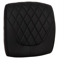 ΑΝΤΑΛΛΑΚΤΙΚO ΚΑΘΙΣΜΑ ΓΙΑ ΚΑΡΕΚΛΑ ΓΡΑΦΕΙΟΥ HM1098.01 ΜΑΥΡΟ PU 54x8x55εκ.