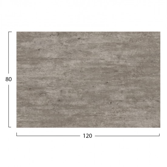 ΕΠΙΦΑΝΕΙΑ ΤΡΑΠΕΖΙΟΥ HPL ΟΡΘΟΓΩΝΙΑ HM5840.37 CONCRETE 120x80εκ.