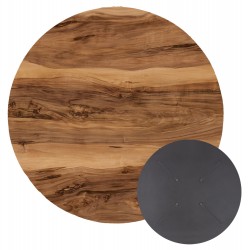 ΕΠΙΦΑΝΕΙΑ ΤΡΑΠΕΖΙΟΥ HPL ΣΤΡΟΓΓΥΛΗ HM5841.30 INDIAN SHESHAM Φ60εκ.