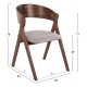 ΣΕΤ ΤΡΑΠΕΖΑΡΙΑΣ 5ΤΜΧ NEKKER HM21340.01 ΤΡΑΠΕΖΙ ΑΠΟ MDF--ΚΑΡΕΚΛΕΣ ΑΠΟ RUBBERWOOD