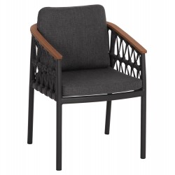 ΠΟΛΥΘΡΟΝΑ ΑΛΟΥΜΙΝΙΟΥ STREAM HM6427.01 ΣΚΟΥΡΟ ΓΚΡΙ ΣΧΟΙΝΙ & OLEFIN 59x63x85Υεκ.