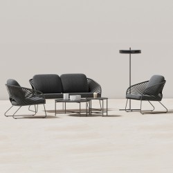 ΣΕΤ ΣΑΛΟΝΙ ΕΞ.ΧΩΡΟΥ 5ΤΜΧ VERMONT HM6504.01 ΜΕΤΑΛΛΟ-ΣΧΟΙΝΙ-ΓΥΑΛΙ--ΓΚΡΙ