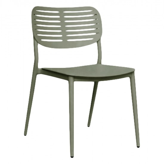 ΚΑΡΕΚΛΑ ΤΡΑΠΕΖΑΡΙΑΣ HILLIARD HM6645.07 ΑΛΟΥΜΙΝΙΟ OLIVE GREEN 44.5x58x80Υεκ