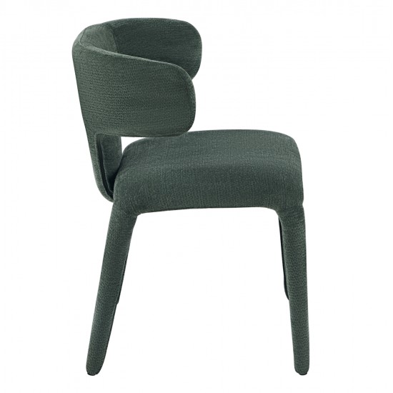 ΠΟΛΥΘΡΟΝΑ ΤΡΑΠΕΖΑΡΙΑΣ BIEN HM18361.04 ΠΡΑΣΙΝΟ ΥΦΑΣΜΑ 49,5x55,5x76Υεκ.