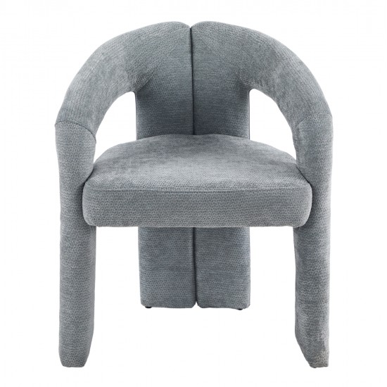 ΠΟΛΥΘΡΟΝΑ ΤΡΑΠΕΖΑΡΙΑΣ NEZA HM18362.01 ΑΝΟΙΧΤΟ ΓΚΡΙ ΥΦΑΣΜΑ 64x60x76,5Υεκ