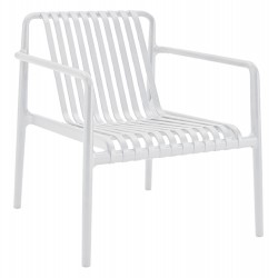ΠΟΛΥΘΡΟΝΑ LOUNGE ΕΞΩΤ.ΧΩΡΟΥ MALEN HM6626.01 ΛΕΥΚΟ ΠΟΛΥΠΡΟΠΥΛΕΝΙΟ 67x75x75Υεκ