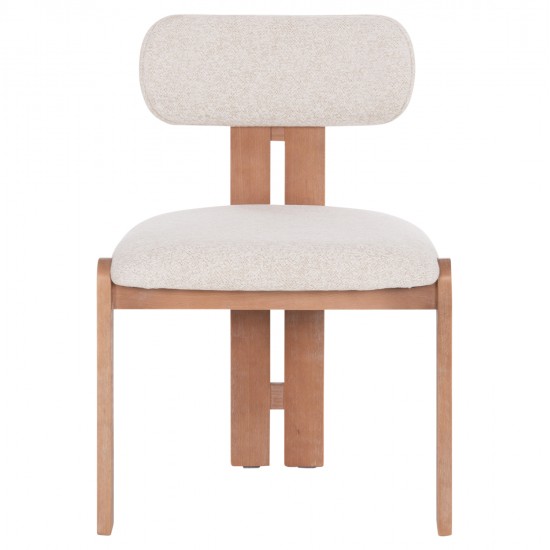 ΚΑΡΕΚΛΑ ΤΡΑΠΕΖΑΡΙΑΣ KARVO HM18252.01 ΜΠΕΖ ΥΦΑΣΜΑ--ΞΥΛΟ ΟΞΙΑΣ 57x50x79Υεκ