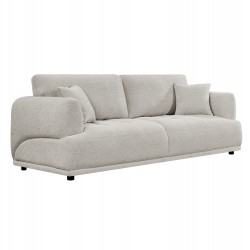 ΚΑΝΑΠΕΣ 3-ΘΕΣΙΟΣ STRUCTO HM3329.02 ΑΝΟΙΧΤΟ ΜΠΕΖ ΥΦΑΣΜΑ 227x94x88Υεκ.