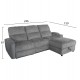 ΣΕΤ ΚΑΝΑΠΕΣ-ΠΟΛΥΘΡΟΝΑ RELAX SYNTHIA HM10736.03 ΓΚΡΙ ΥΦΑΣΜΑ-ΗΛ.ΑΝΑΚΛΙΣΗ [R]