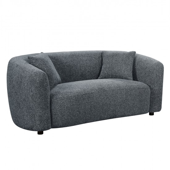 ΚΑΝΑΠΕΣ 2-ΘΕΣΙΟΣ NORD HM3322.01 ΓΚΡΙ ΥΦΑΣΜΑ 170x91x75Υεκ.