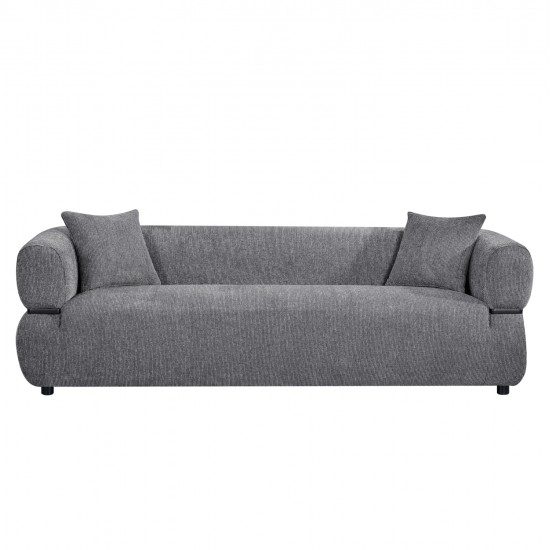 ΚΑΝΑΠΕΣ 3-ΘΕΣΙΟΣ ARCTIS HM3327.01 ΓΚΡΙ ΥΦΑΣΜΑ 229x88x88Υεκ.