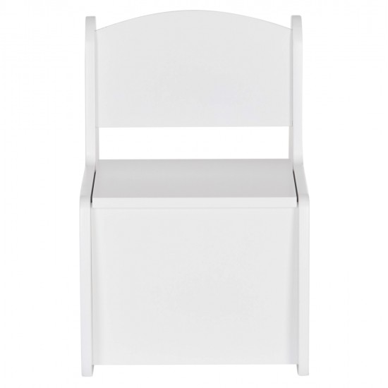 ΠΑΙΔΙΚΟ ΚΑΡΕΚΛΑΚΙ ΜΕ ΑΠΟΘ.ΧΩΡΟ RICKI HM18343.03 ΚΟΝΤΡΑΠΛΑΚΕ/MDF ΛΕΥΚΟ 33x43x47Υεκ