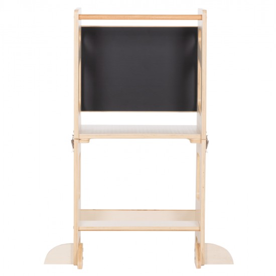 ΠΥΡΓΟΣ ΕΚΜΑΘΗΣΗΣ ΜΕ ΠΙΝΑΚΑ RICKI HM18344.01 ΞΥΛΟ ΠΕΥΚΟΥ ΦΥΣΙΚΟ 43x32x84Υεκ