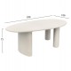 ΤΡΑΠΕΖΙ ΤΡΑΠΕΖΑΡΙΑΣ ΟΒΑΛ VOLPE HM6599.02 ΜΠΕΖ FIBER CEMENT 240x100x75Υεκ