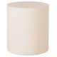 ΤΡΑΠΕΖΙ ΒΟΗΘΗΤΙΚΟ ΣΤΡΟΓΓΥΛΟ KYOKO HM6592.02 ΜΠΕΖ FIBER CEMENT Φ40x43Υεκ.