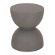 ΣΚΑΜΠΟ ΣΤΡΟΓΓΥΛΟ ZINI HM6580.01 FIBER CEMENT ΣΕ ΓΚΡΙ Φ35x43Υεκ