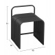 ΣΚΑΜΠΟ ΣΕΙΡΑ INTREPID HM6326.01 ΑΛΟΥΜΙΝΙΟ ΣΕ ΜΑΥΡΟ 40x38x55Υεκ.