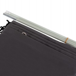 ΚΑΛΥΜΜΑ 4X4m ΓΙΑ ΟΜΠΡΕΛΑ HM6621.01 - SPUN POLYESTER ΣΕ ΓΚΡΙ