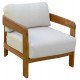 ΠΟΛΥΘΡΟΝΑ LOUNGE ΕΞ.ΧΩΡΟΥ SOLARA HM6513 ΞΥΛΟ ΑΚΑΚΙΑΣ ΦΥΣΙΚΟ-ΜΑΞΙΛΑΡΙΑ ΕΚΡΟΥ 75x75x63Υεκ