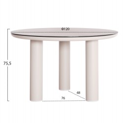ΣΕΤ ΤΡΑΠΕΖΑΡΙΑΣ ΕΞ.ΧΩΡΟΥ 5ΤΜΧ STREAM HM11004.02 ΑΛΟΥΜ. ΚΡΕΜ--ΣΧΟΙΝΙ-OLEFIN ΜΠΕΖ